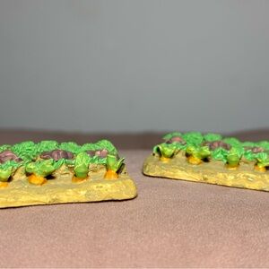 Vegetation Decor Ceramic Vintage 1990's